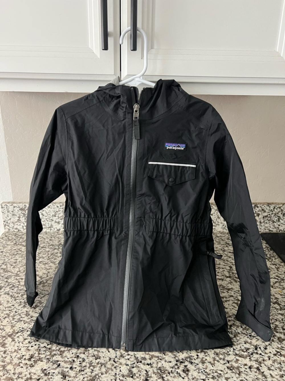 Patagonia Black Hooded Shell Jacket